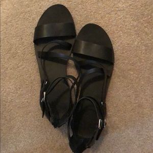 Forever 21 black sandals
